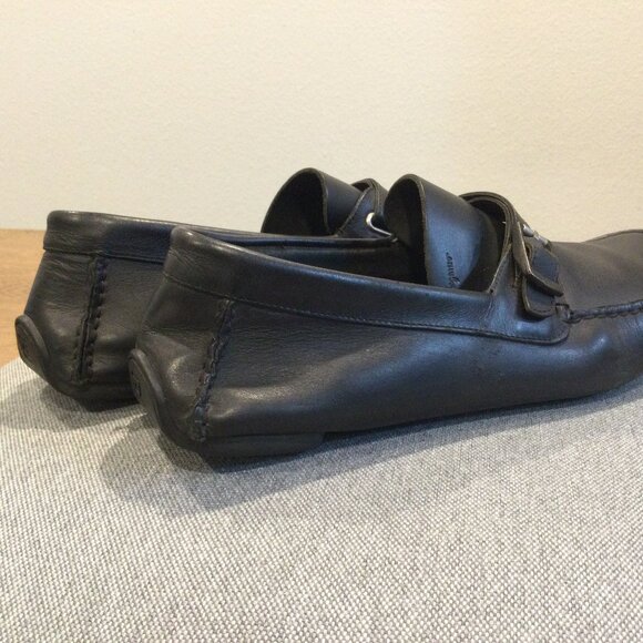Salvatore Ferragamo Men\'s Black Loafers Sz 7.5 main image 8